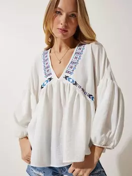 Блузка Happiness stanbul, экрю