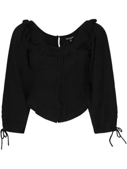 Блузка Харлоу «За любовь и лимоны» For Love And Lemons, черный