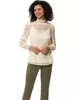 Блузка Heine, бежевый