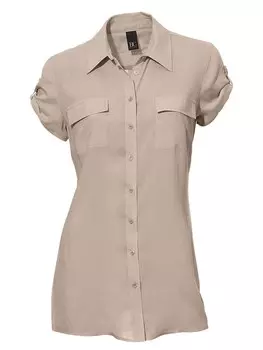 Блузка heine, бежевый