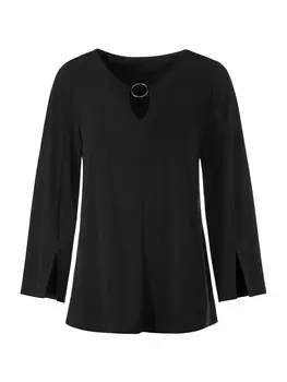 Блузка heine, черный