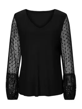 Блузка heine, черный