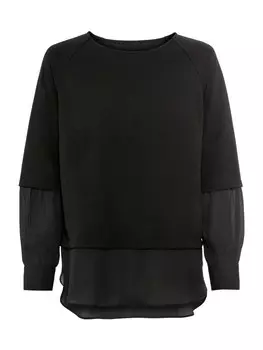 Блузка heine, черный