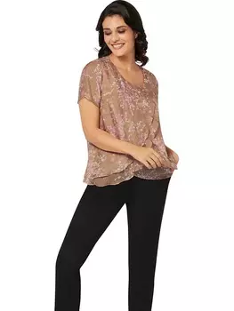 Блузка Heine, цвет hellbraun/rosa