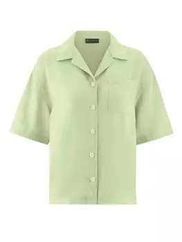 Блузка Hempage, пастельно-зеленый