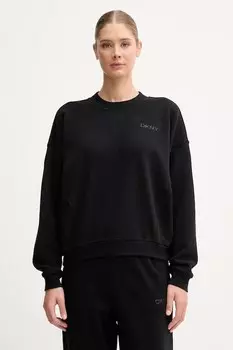 Блузка хлопковая Dkny, черный