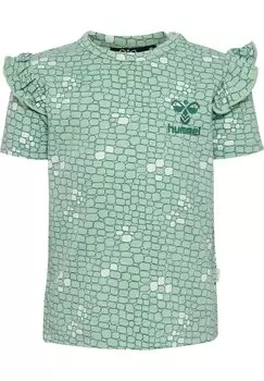 Блузка HMLZANZI Hummel, цвет silt green