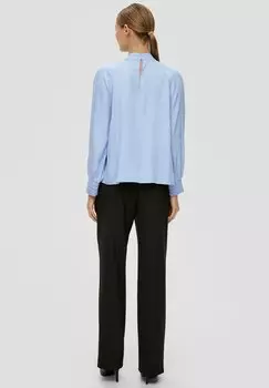 Блузка HOCHGESCHLOSS s.Oliver BLACK LABEL, цвет hellblau