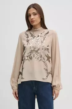 Блузка Hoss Intropia, бежевый