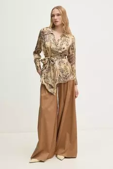 Блузка Hoss Intropia, бежевый