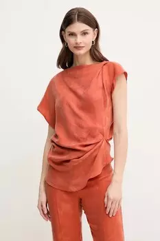 Блузка Hoss Intropia, оранжевый