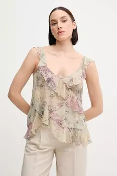 Блузка Hoss Intropia, зеленый