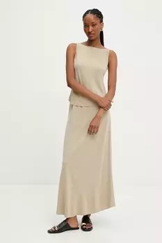 Блузка и юбка Answear.Lab, бежевый