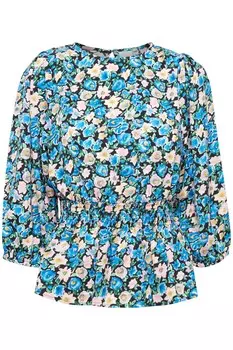 Блузка Ichi Aria, синий