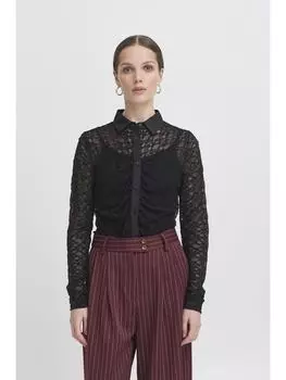 Блузка ICHI, черный