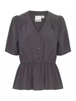 Блузка ICHI Cinoma, серый