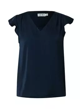 Блузка ICHI CRISSY, темно-синий