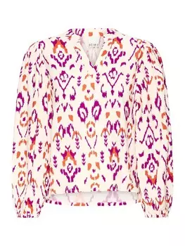 Блузка ICHI HARPER, белый