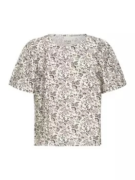 Блузка ICHI HARPER, коричневый