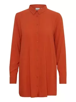 Блузка ICHI MAIN, оранжевый