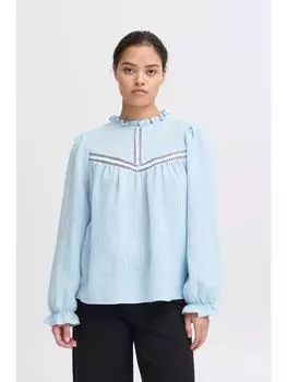 Блузка ICHI, синий