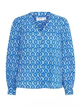 Блузка ICHI ZAREEN, синий