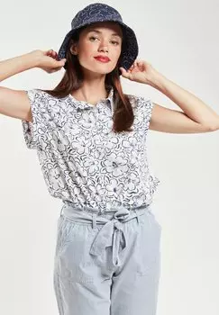 Блузка IMPRIM FLORAL Armor lux, цвет imprim fleuri blanc seal