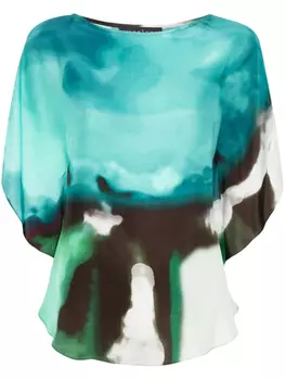 Блузка Iris Gianluca Capannolo, синий