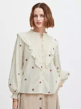 Блузка иртуза Atelier Rve, бежевый