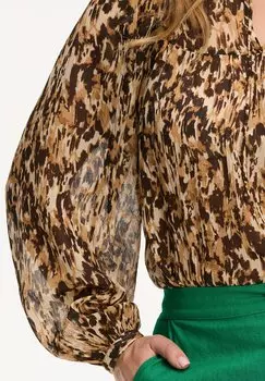 Блузка Isa Shiwi, бежевый