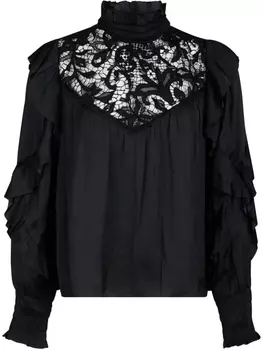 Блузка ISABEL MARANT Seila, черный