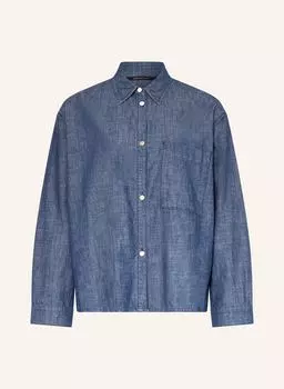 Блузка из денима Armani Exchange, синий