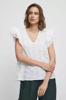 Блузка из медицинского хлопка Medicine, белый