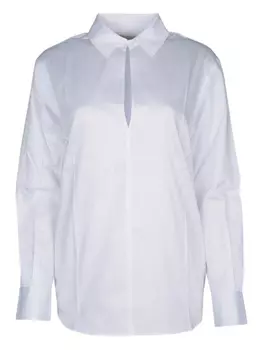 Блузка из мягкого хлопка Calvin Klein, белый