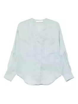 Блузка из рами Tela, синий