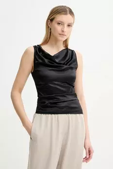 Блузка из смесового шелка AERON CAMILLE, черный