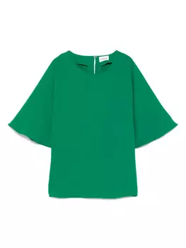 Блузка из ткани кади P.A.R.O.S.H., зеленый