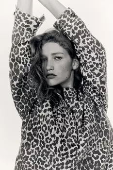 Блузка из твила без застежек H&M, мультиколор