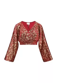Блузка IZIA Blouse, темно-красный