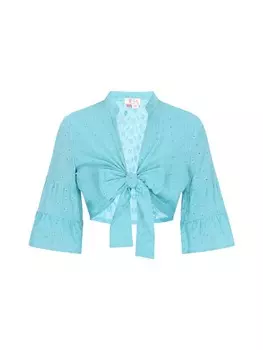 Блузка IZIA, цвет aqua