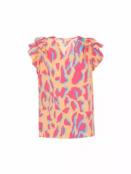 Блузка IZIA, оранжевый
