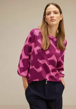 Блузка Jacquard Street One, розовый