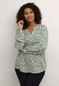 Блузка JALU Kaffe Curve, зеленый