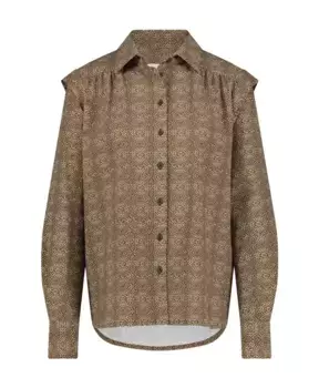 Блузка Jane Lushka, коричневый