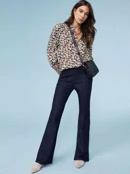 Блузка Jaqueline Ecovero Baukjen, шоколад