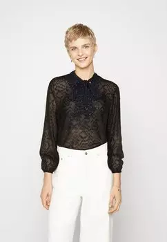 Блузка JDY JDYDEMY BOW, черный