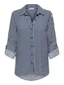 Блузка JDY JDYLAUREL, темно-синий