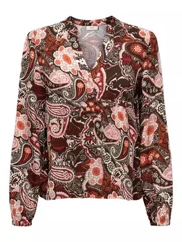 Блузка JDY MAX, темно коричневый