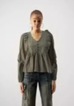 Блузка JDYHEIDI FRILL Jdy, хаки
