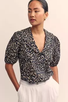 Блузка Эмми из 100% хлопка Nobodys Child Nobody'S Child, коричневый